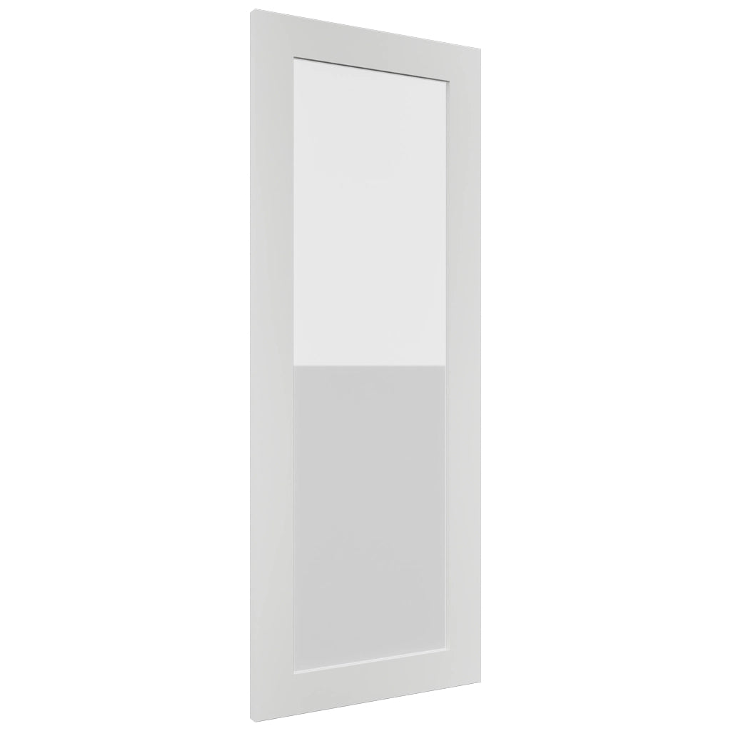 Fabuwood Luxe Frost DS GDWDC2439 Wall Glass Door, Front View