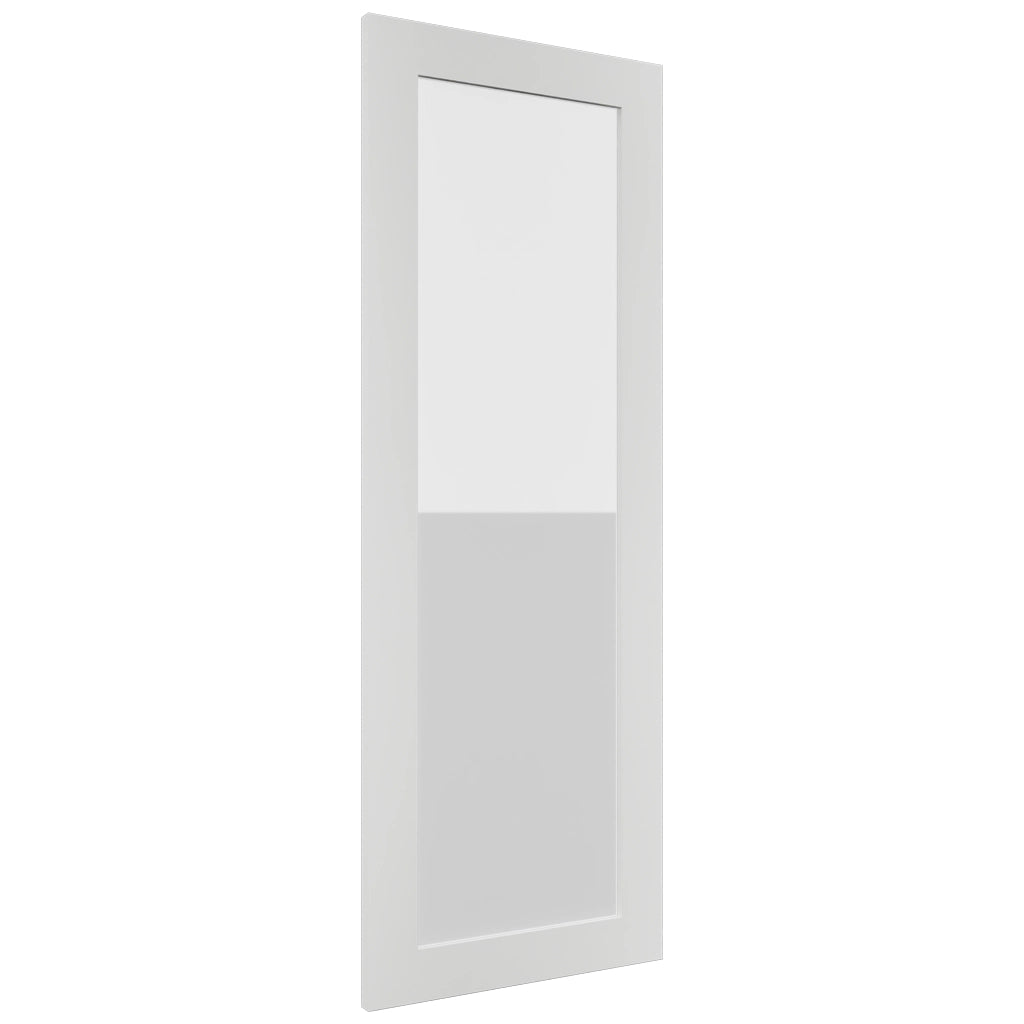 Fabuwood Luxe Frost DS GDWDC2442 Wall Glass Door, Front View