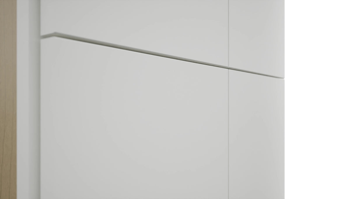 Fabuwood Luxe Frost TP242493 Tall Pantry Cabinet, Detail View