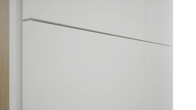 Fabuwood Luxe Frost TP362496 Tall Pantry Cabinet, Detail View
