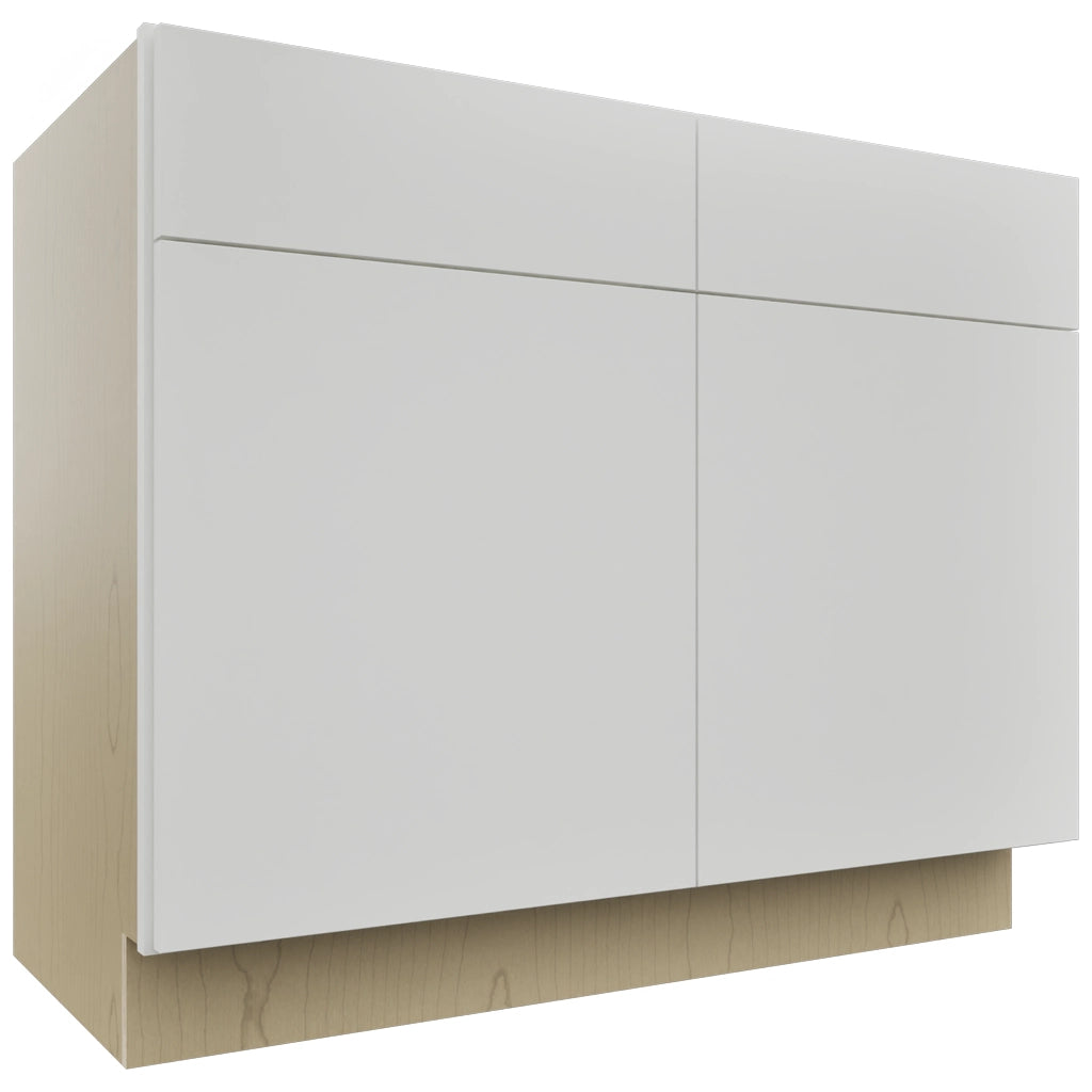 Fabuwood Luxe Frost VSB42-34 Vanity Sink Cabinet, Front View