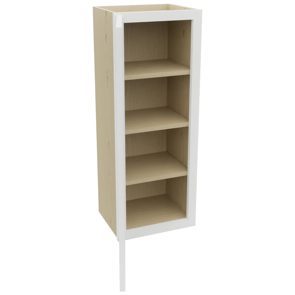 Fabuwood Luxe Frost W1539 Wall Standard Cabinet, Open View