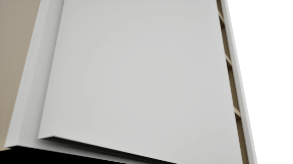Fabuwood Luxe Frost WBC3639 Wall Corner Blind Cabinet, Detail View