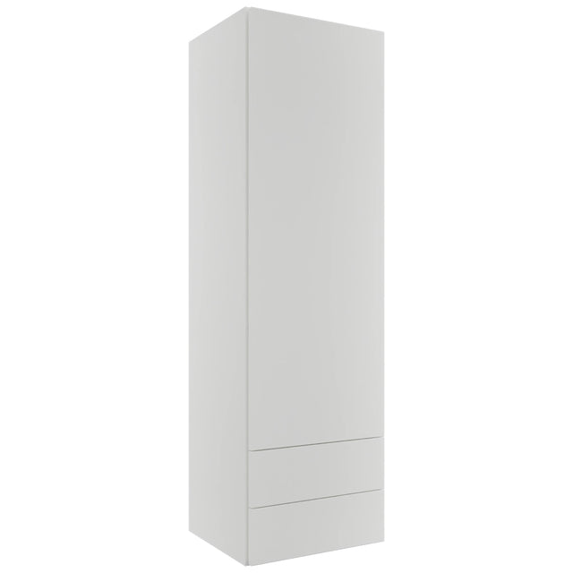 Fabuwood Luxe Frost WD1860 Wall Drawer Cabinet, Front View
