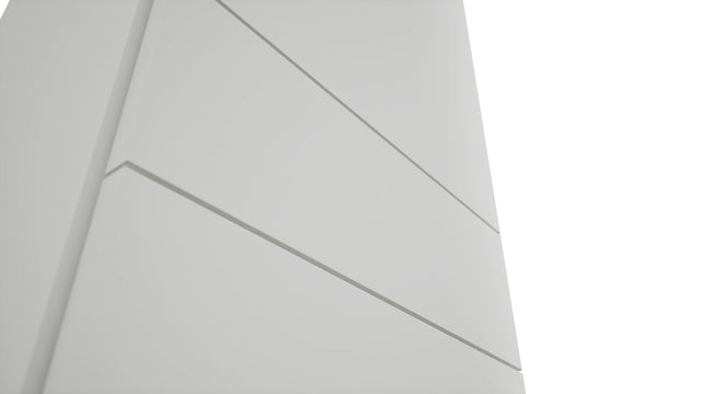 Fabuwood Luxe Frost WD1860 Wall Drawer Cabinet, Detail View