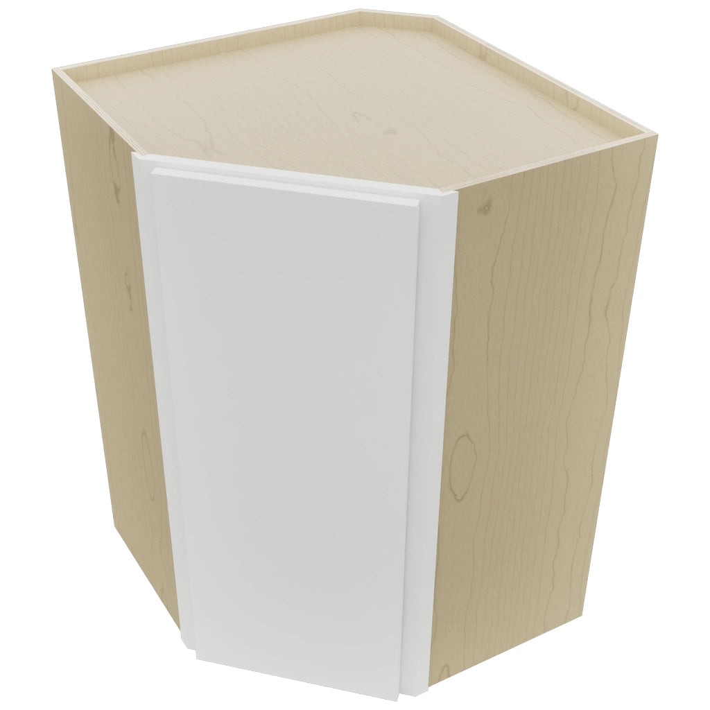 Fabuwood Luxe Frost WDC2739 Wall Corner Diagonal Cabinet, Top View