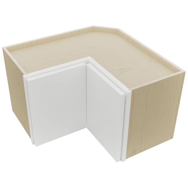 Fabuwood Luxe Frost WPC2415 Wall Corner Pie Cabinet, Top View