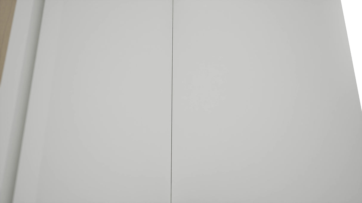 Fabuwood Luxe Frost WPC2418 Wall Corner Pie Cabinet, Detail View