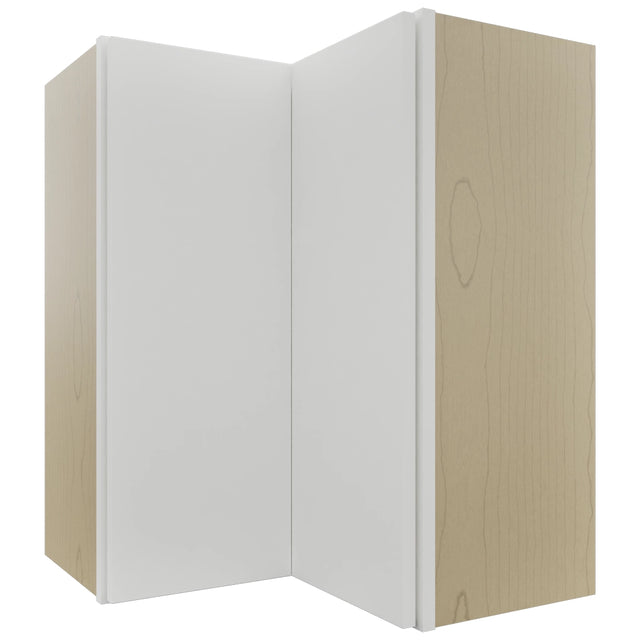 Fabuwood Luxe Frost WPC2430 Wall Corner Pie Cabinet, Front View