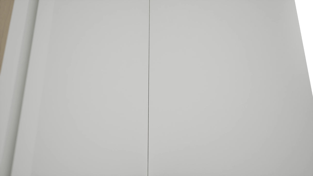 Fabuwood Luxe Frost WPC2439 Wall Corner Pie Cabinet, Detail View