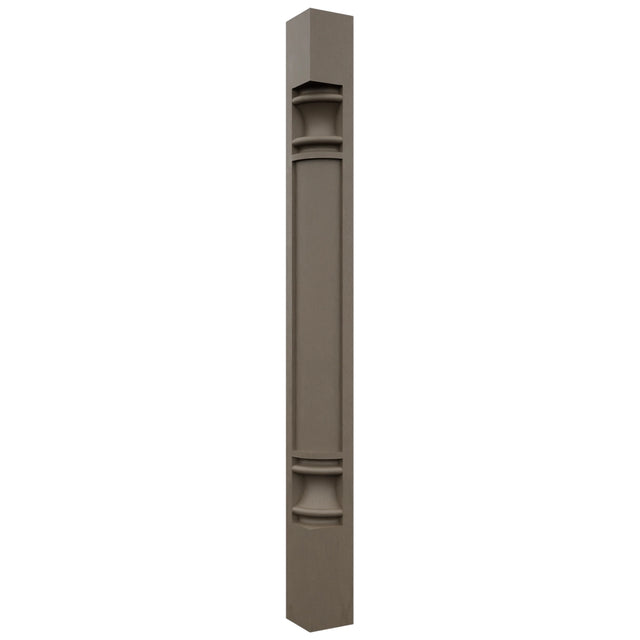 Fabuwood Mocha CP36 Base Post, Front View