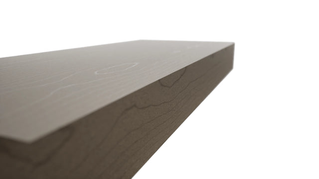 Fabuwood Mocha FLS24 Wall Floating Shelf, Detail View
