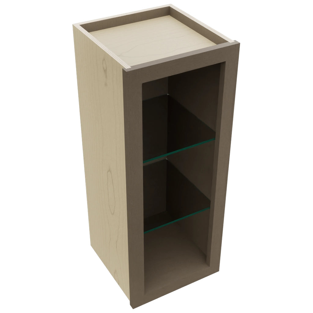 Fabuwood Mocha NDW1230 Wall Standard No Door Cabinet, Top View
