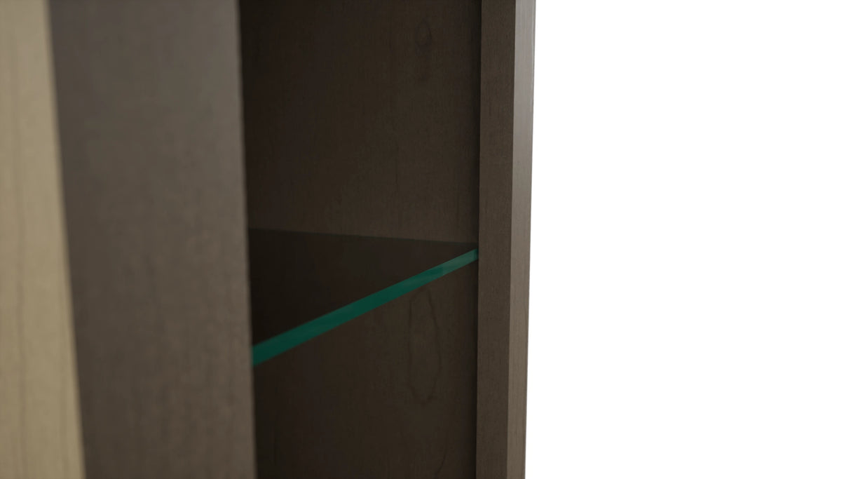 Fabuwood Mocha NDW1236 Wall Standard No Door Cabinet, Detail View