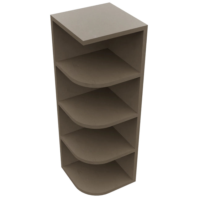 Fabuwood Mocha OE1236 Wall Open End Cabinet, Top View