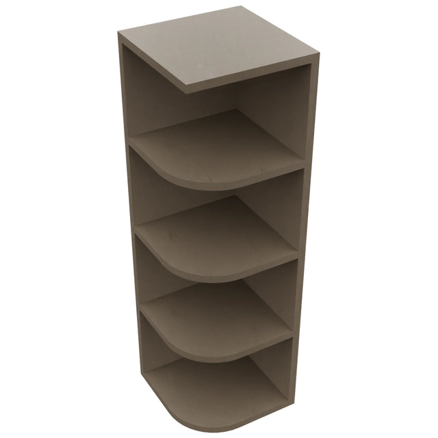 Fabuwood Mocha OE1239 Wall Open End Cabinet, Top View