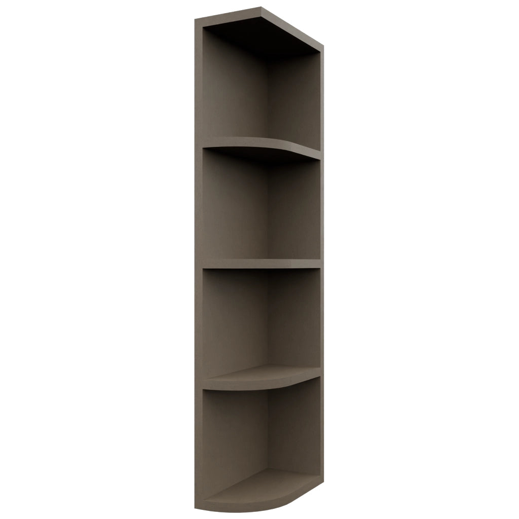 Fabuwood Mocha OER639 Wall Open End Cabinet, Front View
