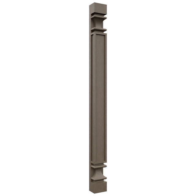 Fabuwood Mocha PP-W39 Wall Pilaster, Front View