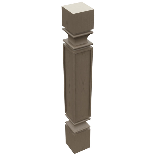 Fabuwood Mocha SP36 Base Post, Top View
