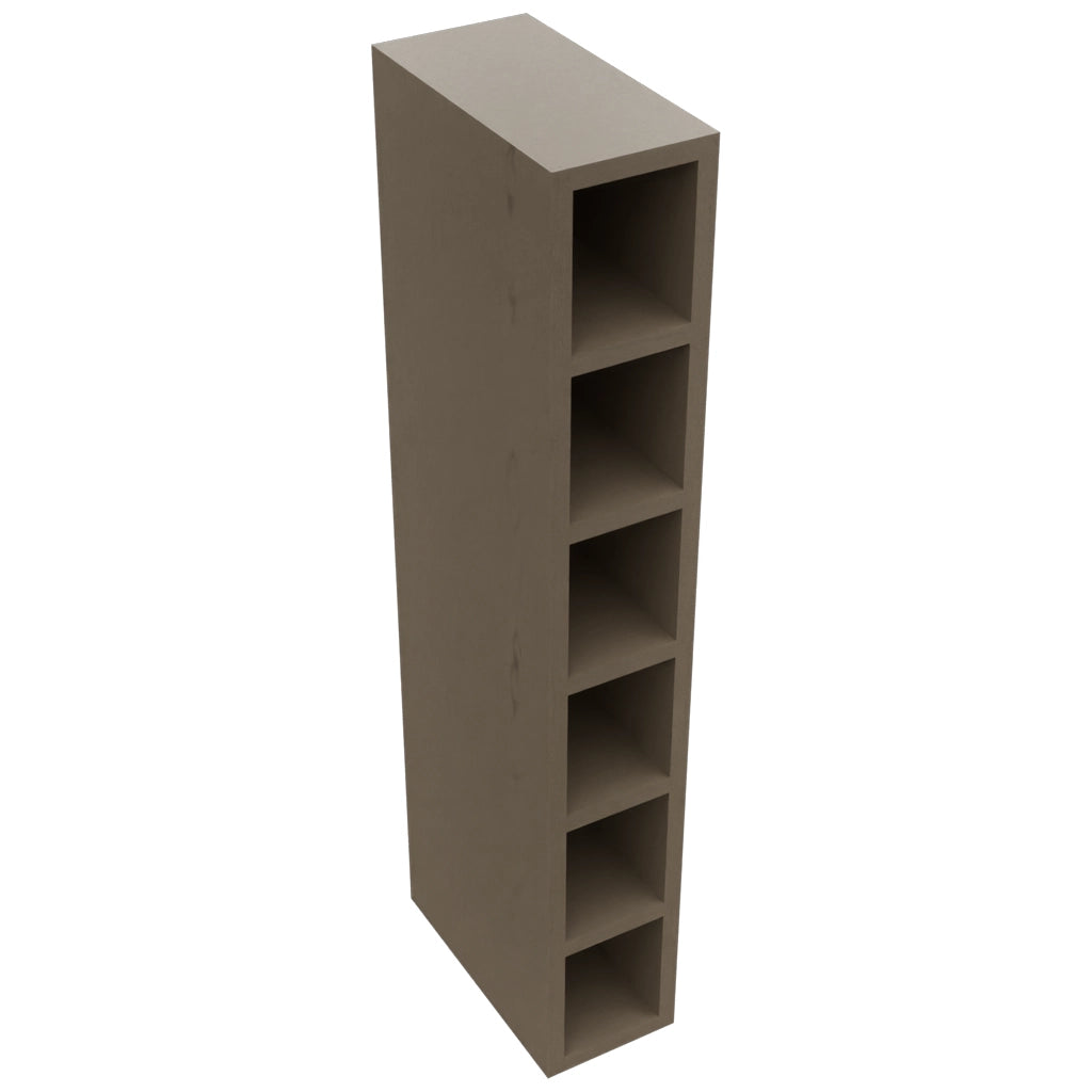 Fabuwood Mocha WC0639 Wall Wine Cubes, Top View