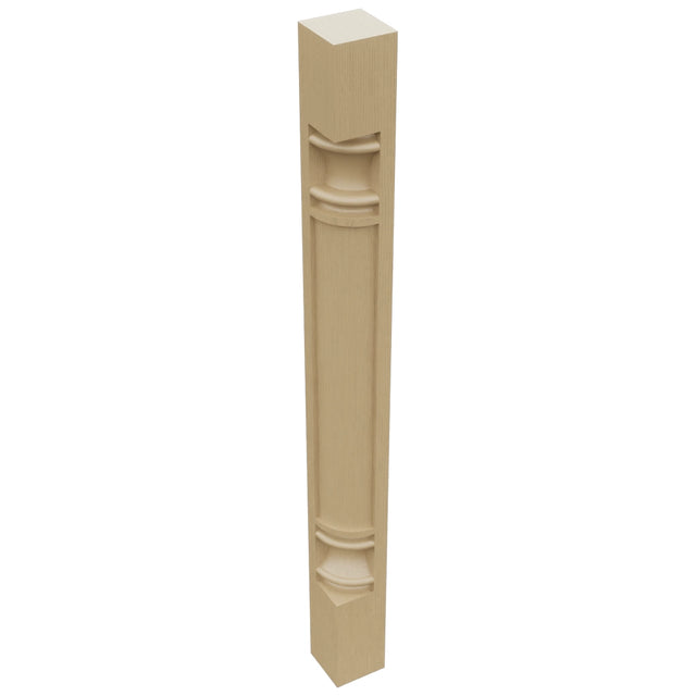Fabuwood Natural Oak CP36 Base Post, Top View