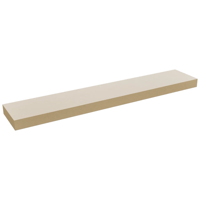 Fabuwood Natural Oak FLS54 Wall Floating Shelf, Front View