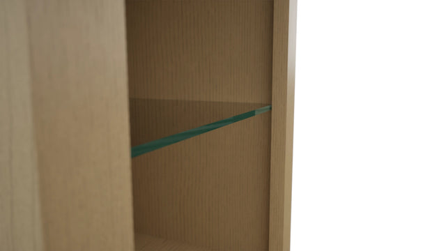 Fabuwood Natural Oak NDW1530 Wall Standard No Door Cabinet, Detail View