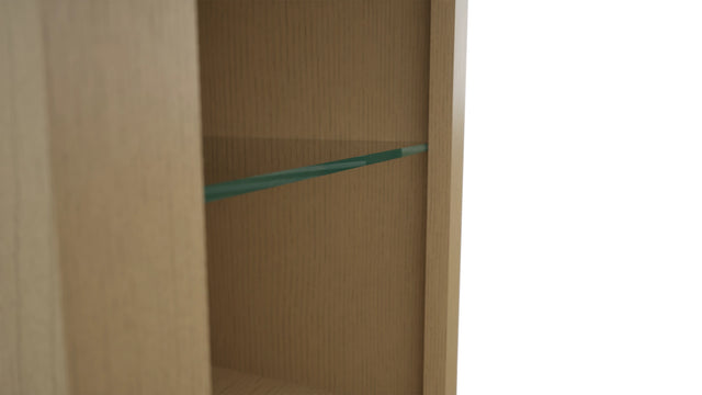 Fabuwood Natural Oak NDW1542 Wall Standard No Door Cabinet, Detail View