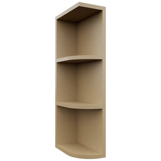 Fabuwood Natural Oak OEL630 Wall Open End Cabinet, Front View
