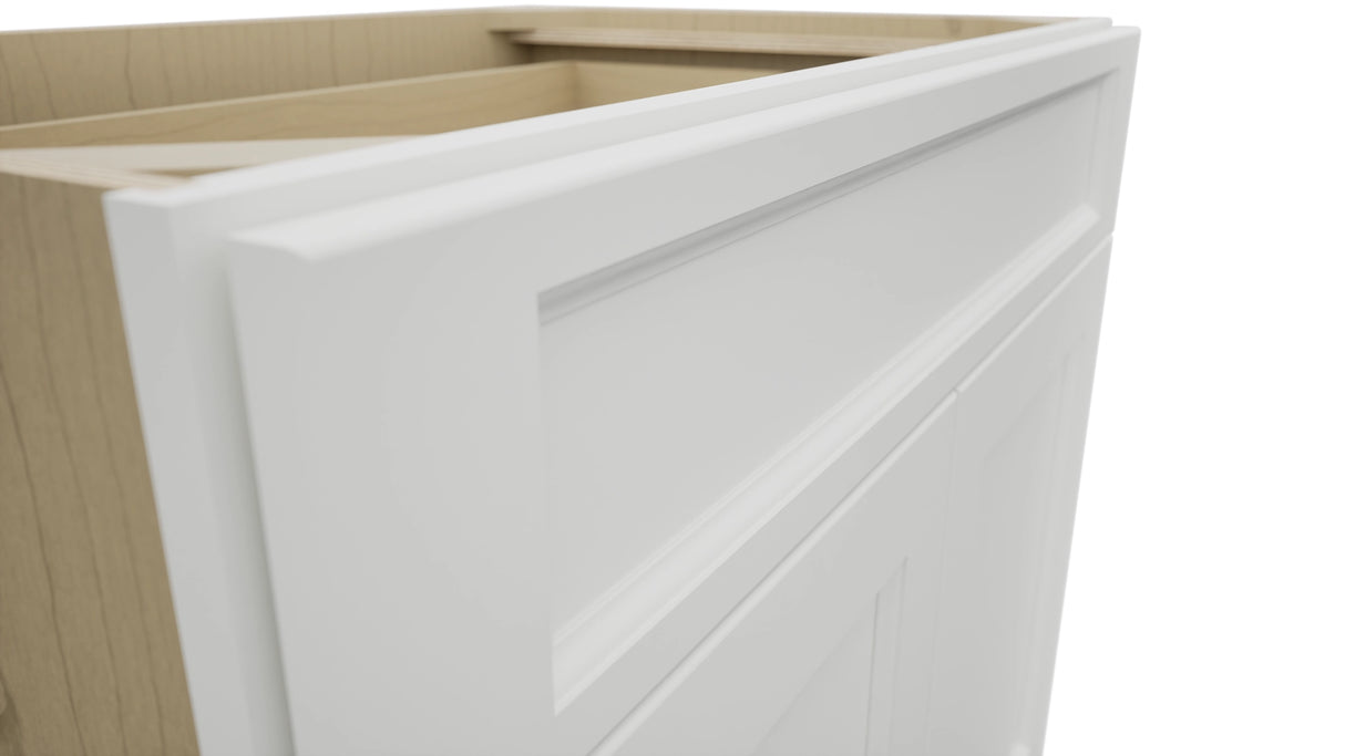 Fabuwood Nexus Frost B36SDF Base Standard Cabinet, Detail View