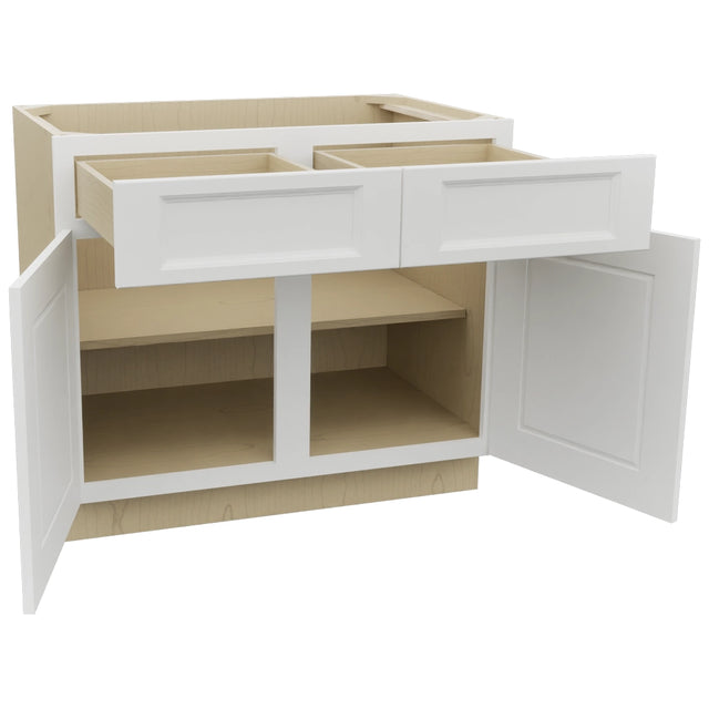 Fabuwood Nexus Frost B39 Base Standard Cabinet, Open View