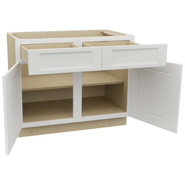 Fabuwood Nexus Frost B42 Base Standard Cabinet, Open View