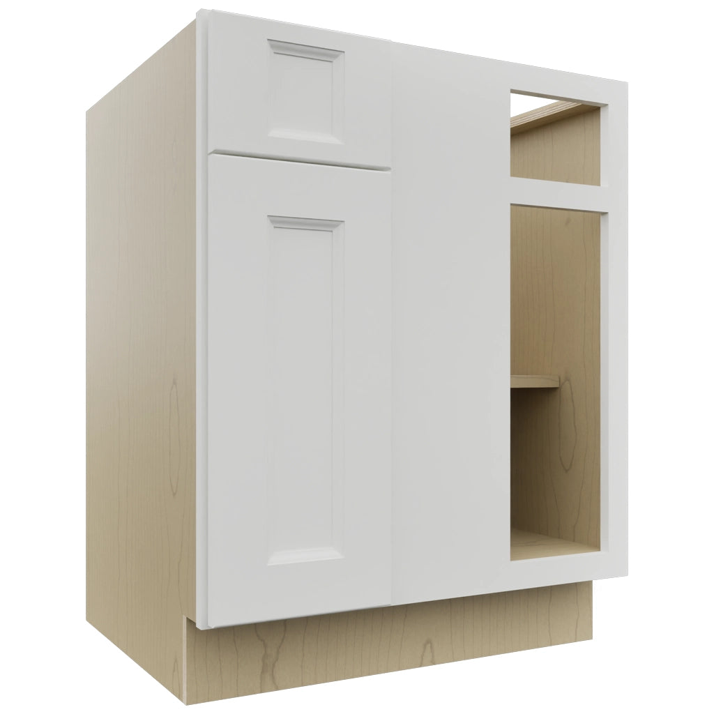 Fabuwood Nexus Frost BLB36/39 Base Corner Blind Cabinet, Front View
