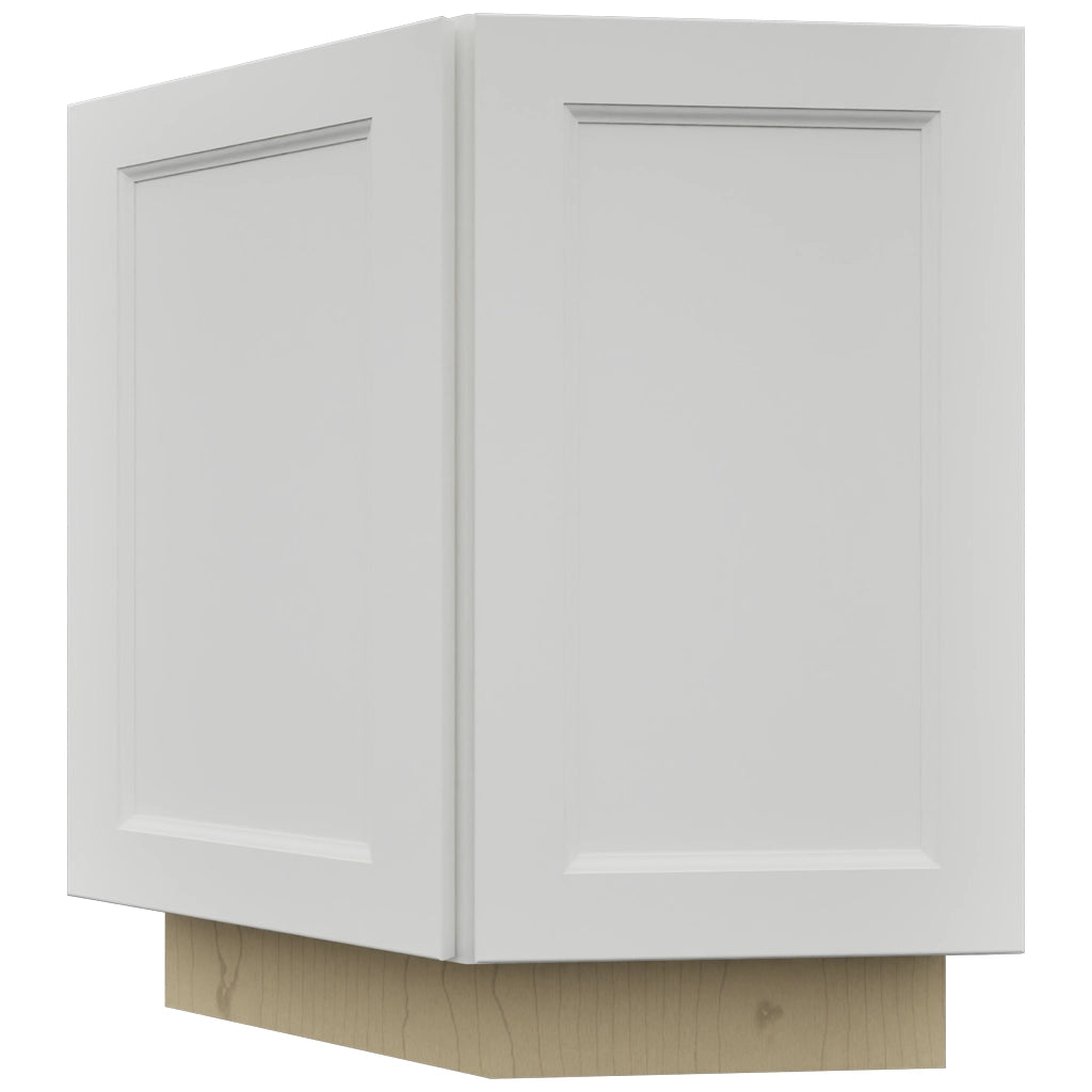 Fabuwood Nexus Frost BRA24 Base Return Angle Cabinet, Front View