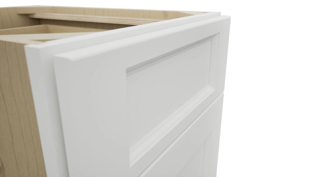 Fabuwood Nexus Frost DB18 Base 3 Drawers Cabinet, Detail View