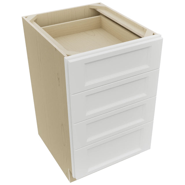 Fabuwood Nexus Frost DB21-4 Base 4 Drawers Cabinet, Top View