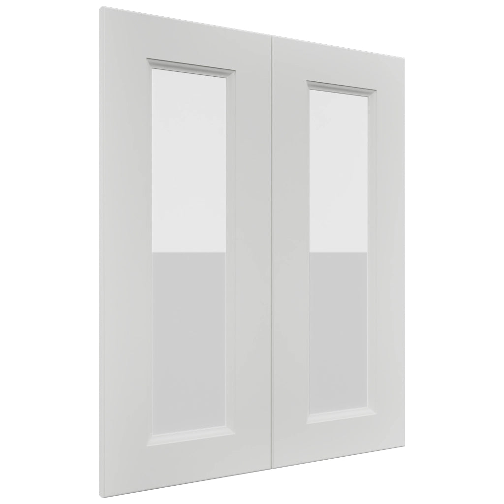 Fabuwood Nexus Frost DS GDW2430 Wall Glass Door, Front View