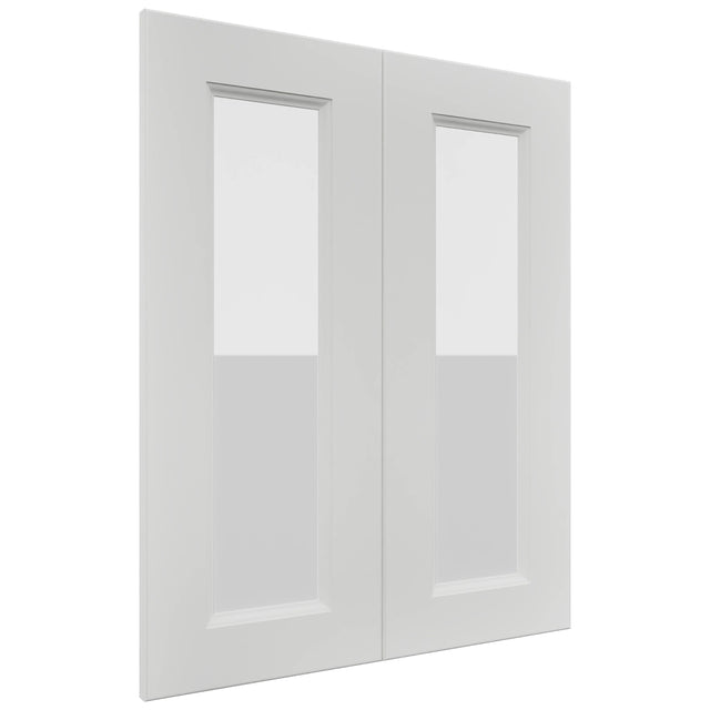 Fabuwood Nexus Frost DS GDW2430 Wall Glass Door, Front View