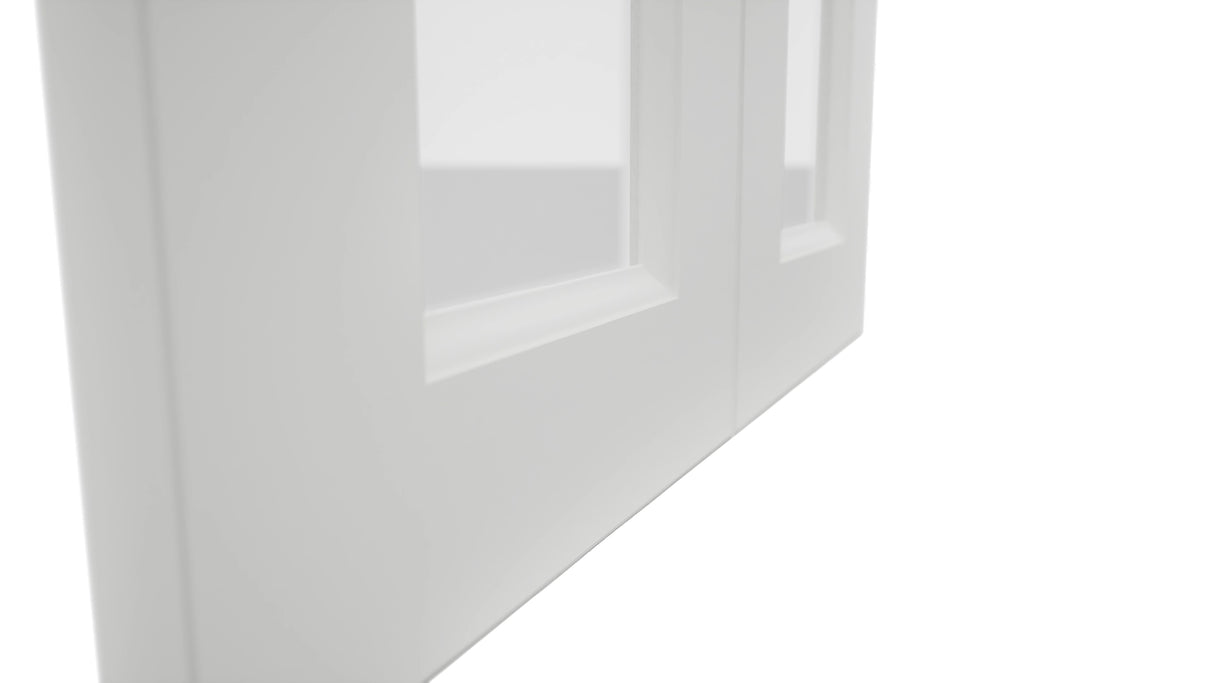 Fabuwood Nexus Frost DS GDW2430 Wall Glass Door, Detail View