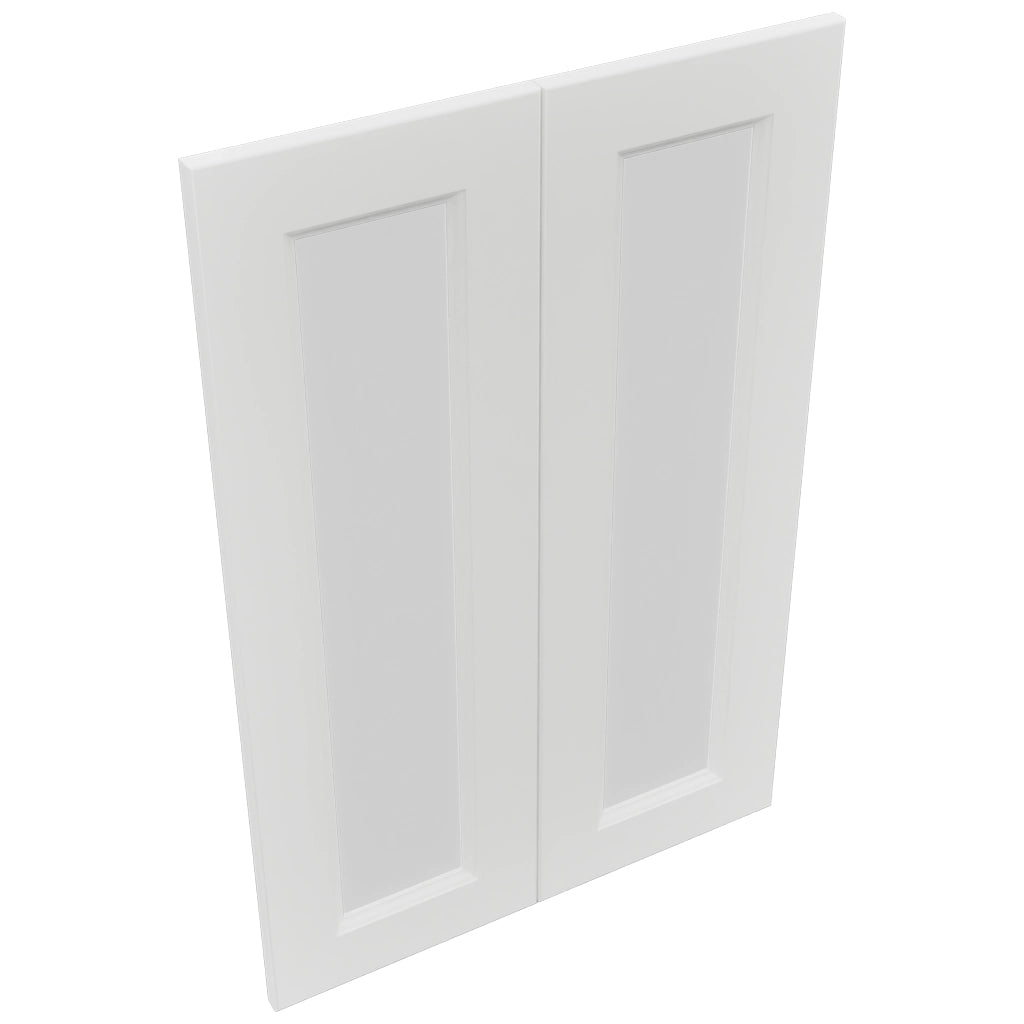 Fabuwood Nexus Frost DS GDW2436 Wall Glass Door, Top View
