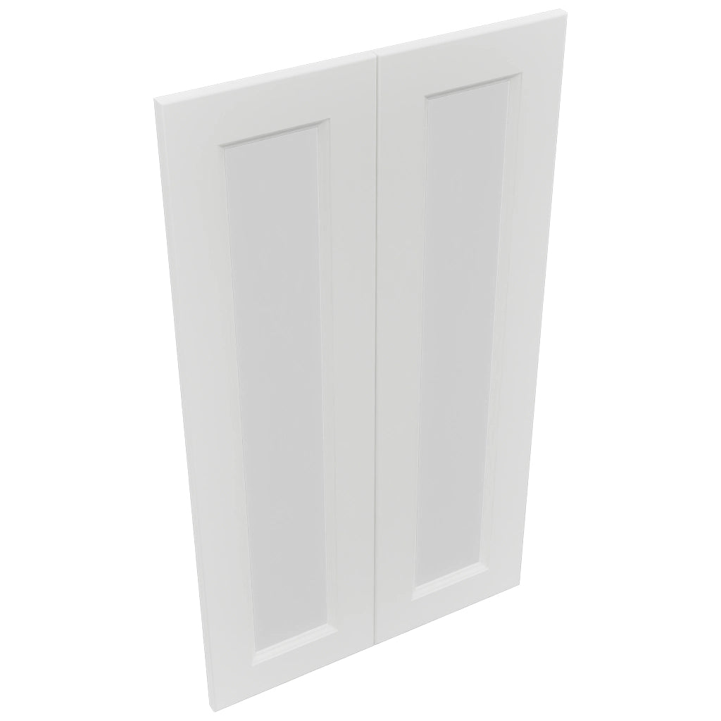 Fabuwood Nexus Frost DS GDW2442 Wall Glass Door, Top View