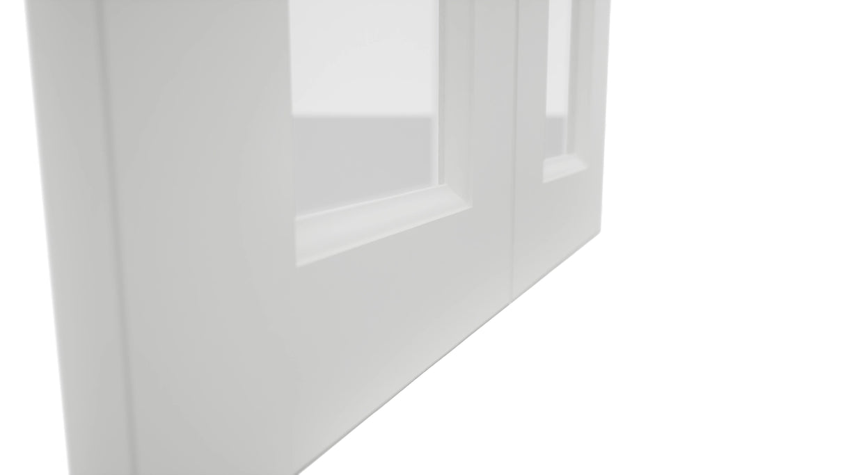 Fabuwood Nexus Frost DS GDW2442 Wall Glass Door, Detail View