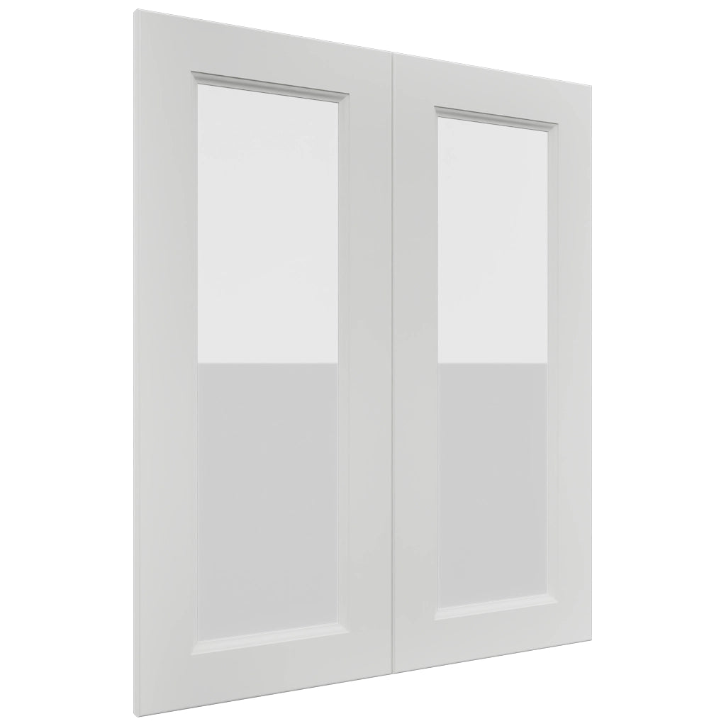 Fabuwood Nexus Frost DS GDW3036 Wall Glass Door, Front View