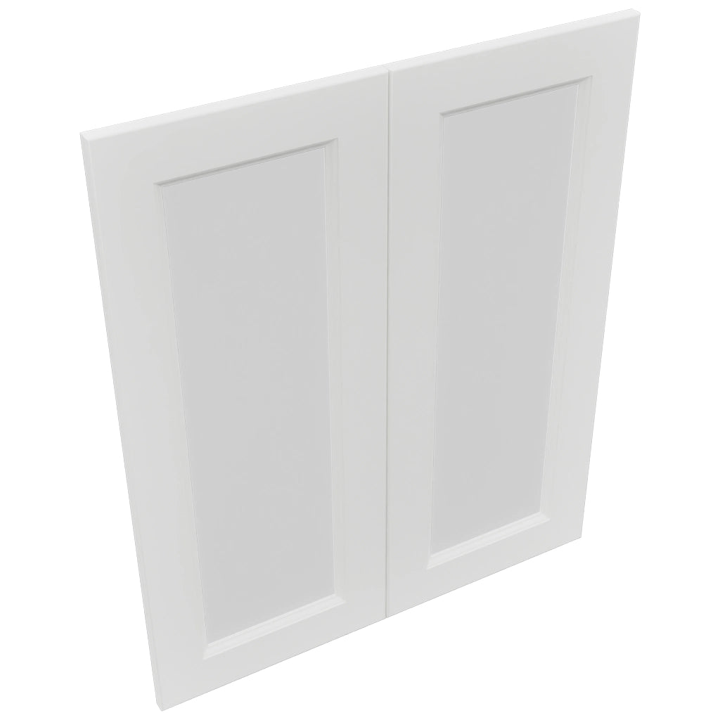 Fabuwood Nexus Frost DS GDW3036 Wall Glass Door, Top View