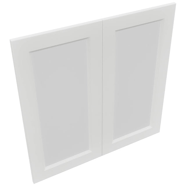 Fabuwood Nexus Frost DS GDW3636 Wall Glass Door, Top View