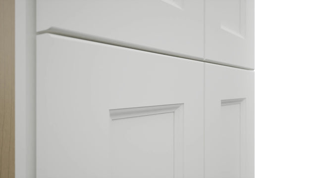 Fabuwood Nexus Frost TP241284 Tall Pantry Cabinet, Detail View