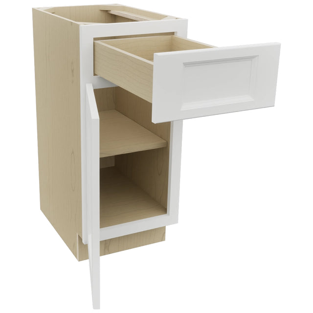 Fabuwood Nexus Frost VB15-34 Vanity Base Standard Cabinet, Open View