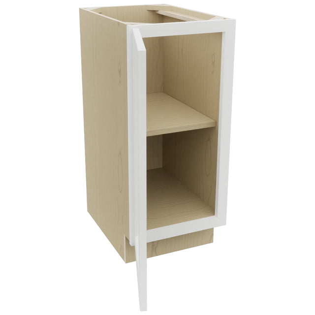 Fabuwood Nexus Frost VB15FD Vanity Base Full Height Cabinet, Open View