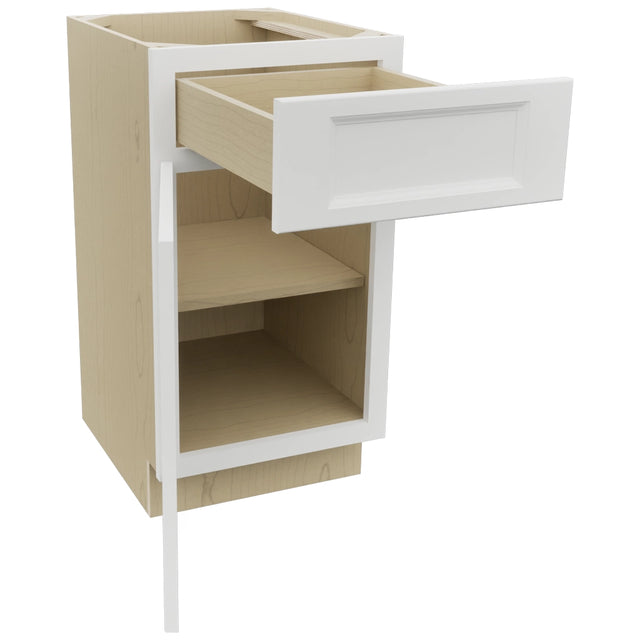 Fabuwood Nexus Frost VB18-34 Vanity Base Standard Cabinet, Open View