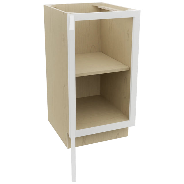Fabuwood Nexus Frost VB18FD Vanity Base Full Height Cabinet, Open View